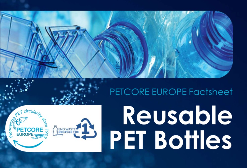 Reusable PRT bottles – Factsheet by PETCORE EUROPE